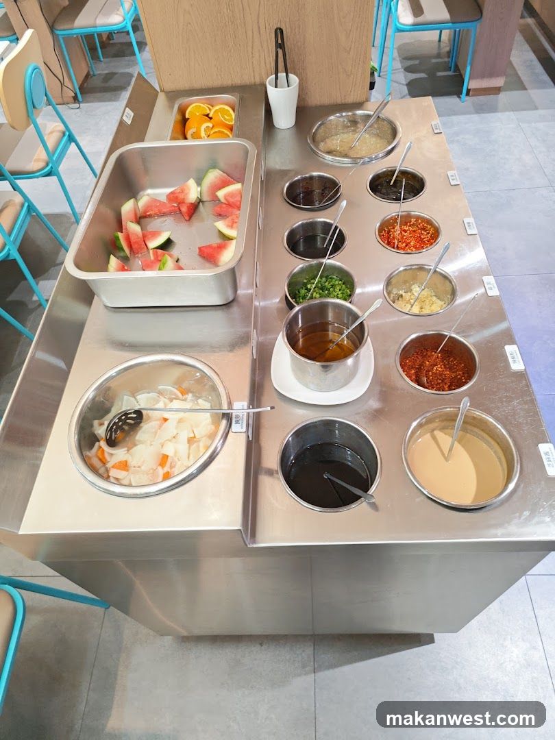 Food Station Buffet Setup