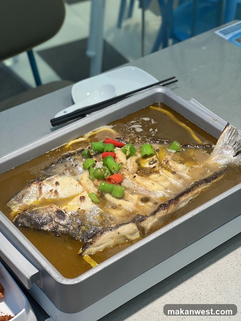 Steamed Fish with Chili and Scallions