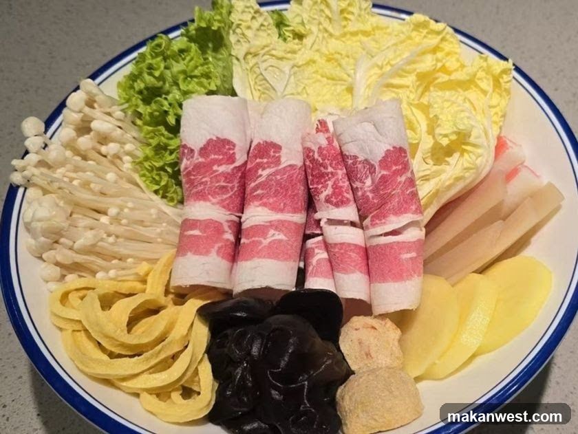 Hot Pot Ingredients Platter