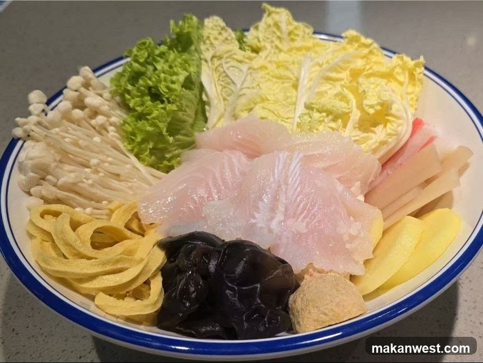 Hot Pot Ingredients Bowl