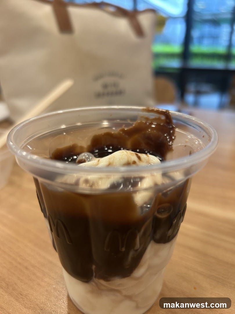 Iced Coffee with Topping