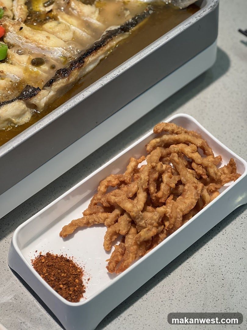 Fried Food with Seasoning