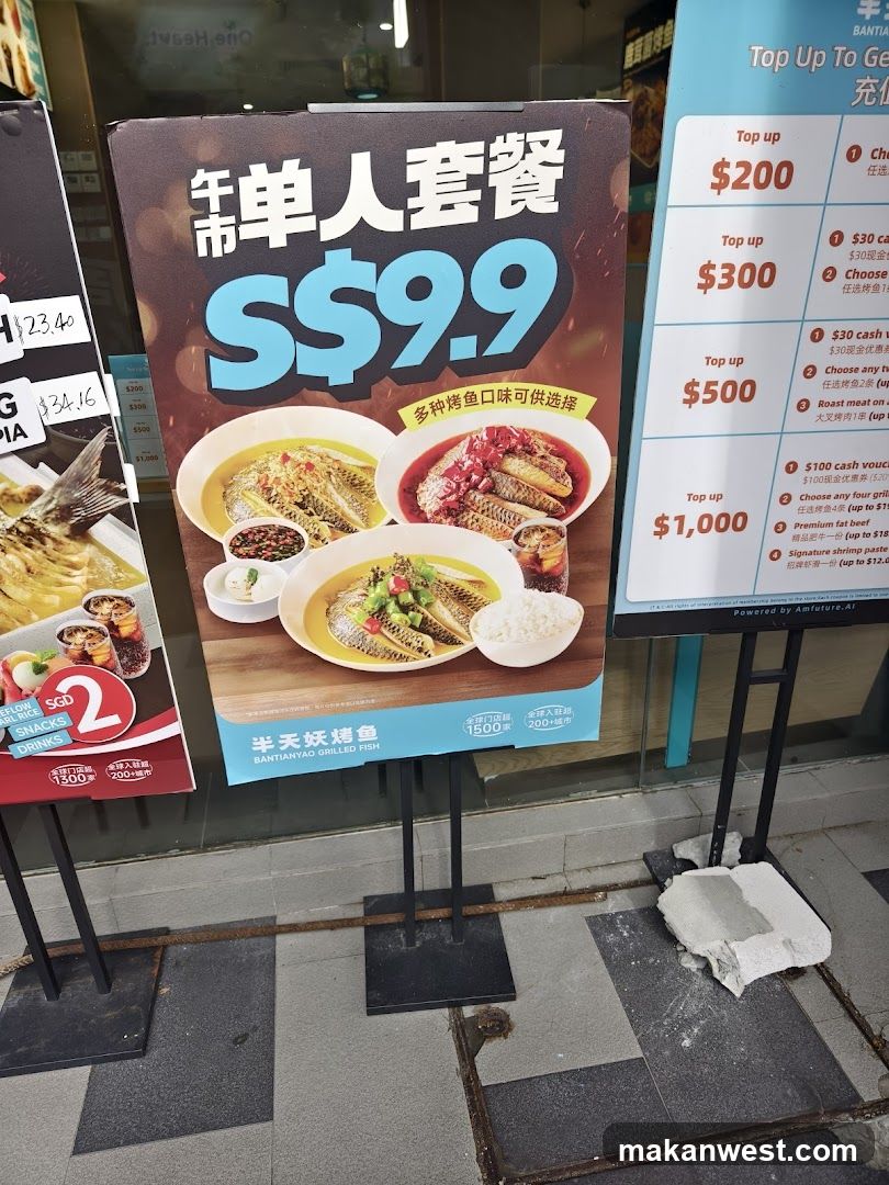 Food Advertisement Display