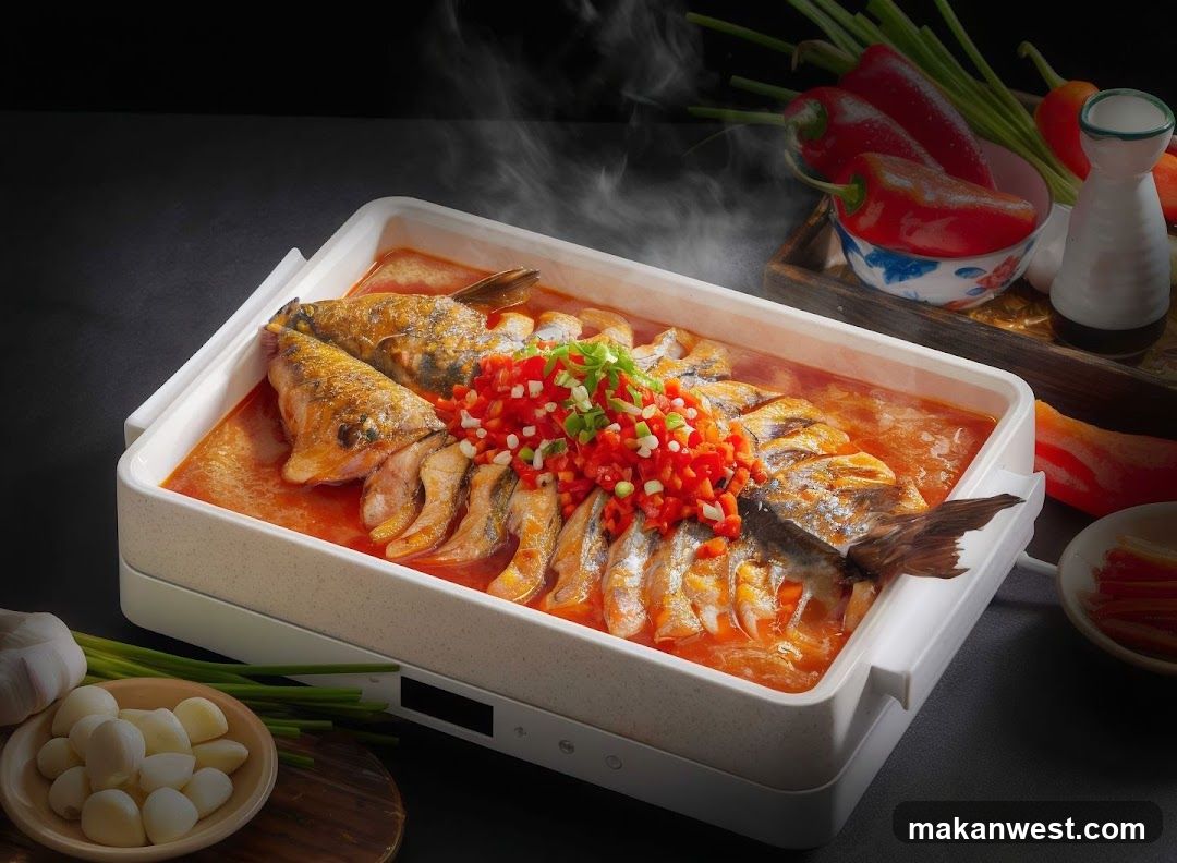 Steamed Fish with Chili and Garlic