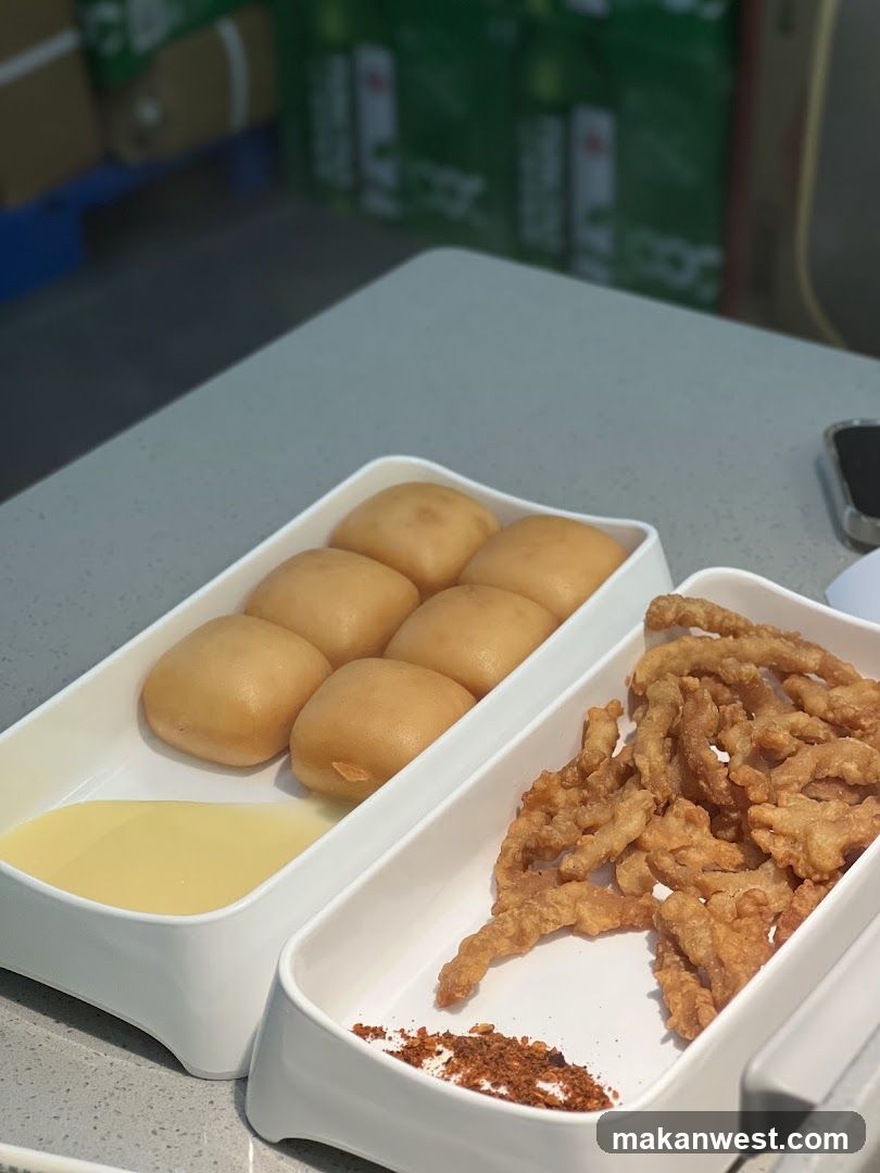 Food on table