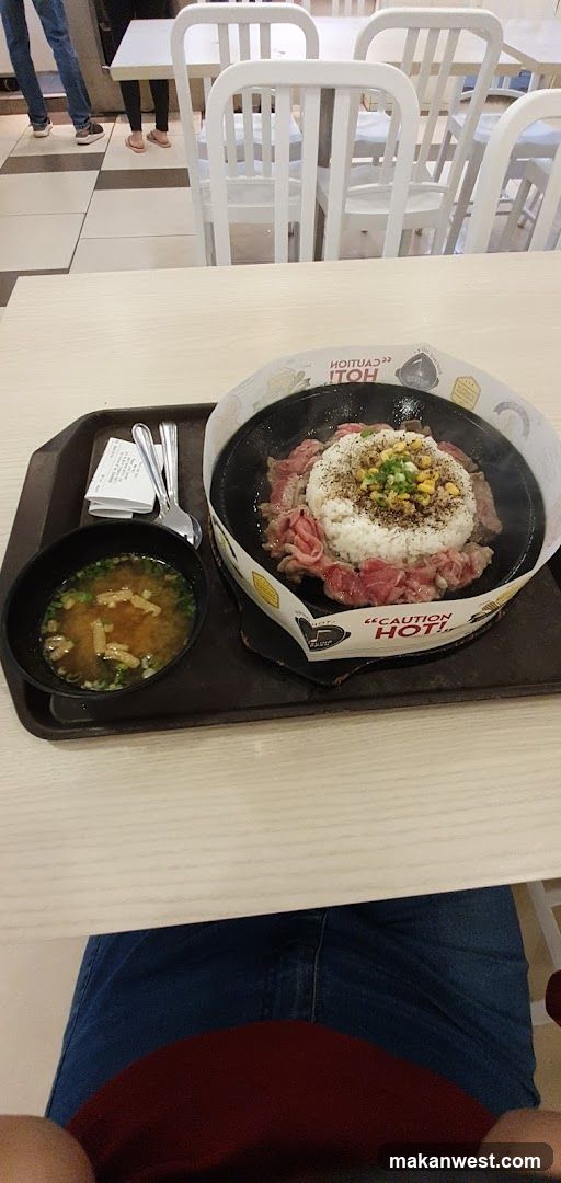 Burger Rice Bowl Meal