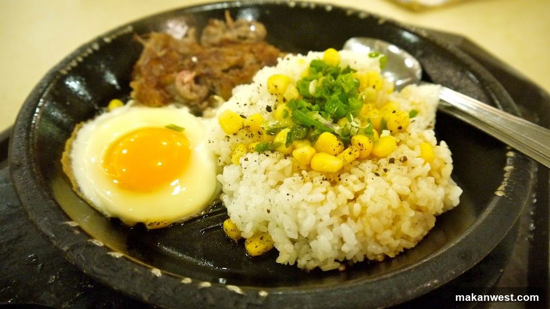 Fried Rice with Egg and Corn