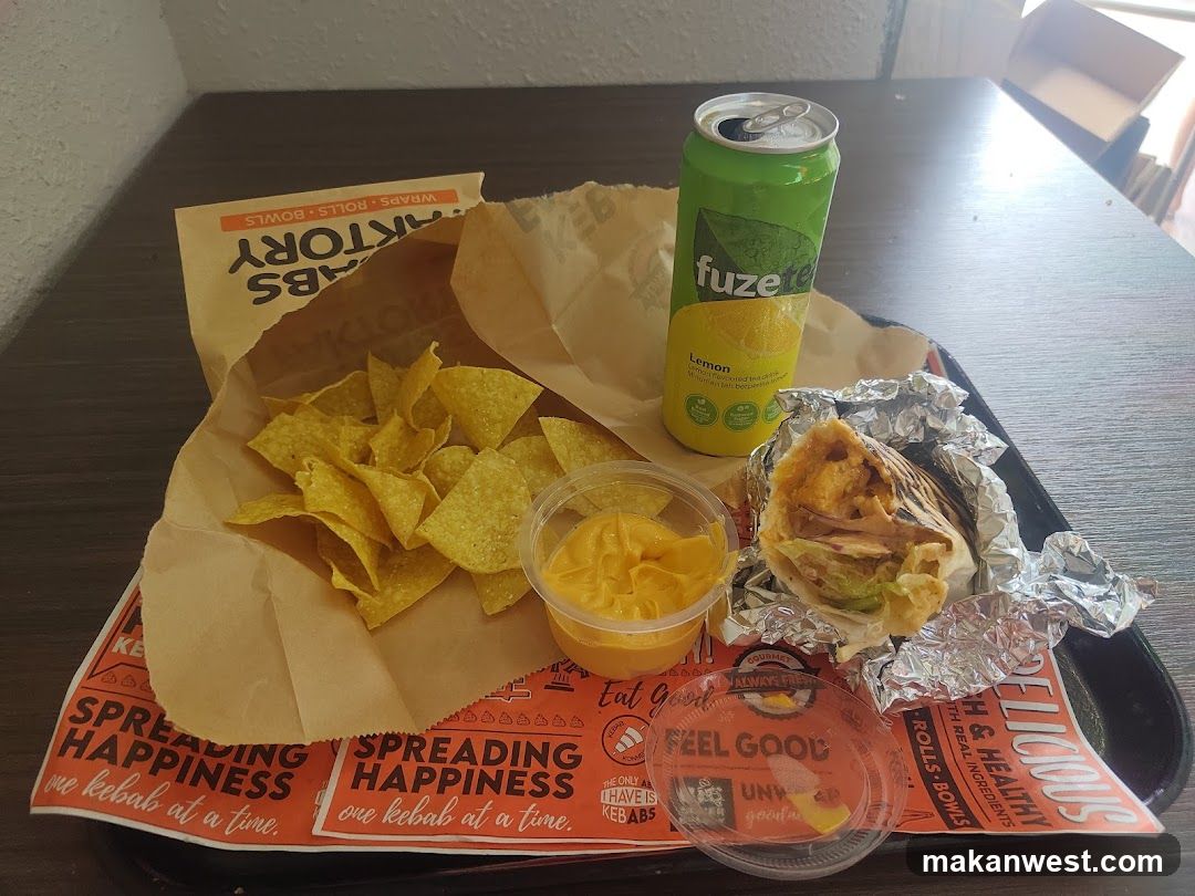 Kebab Meal with Fuzete Lemon Drink