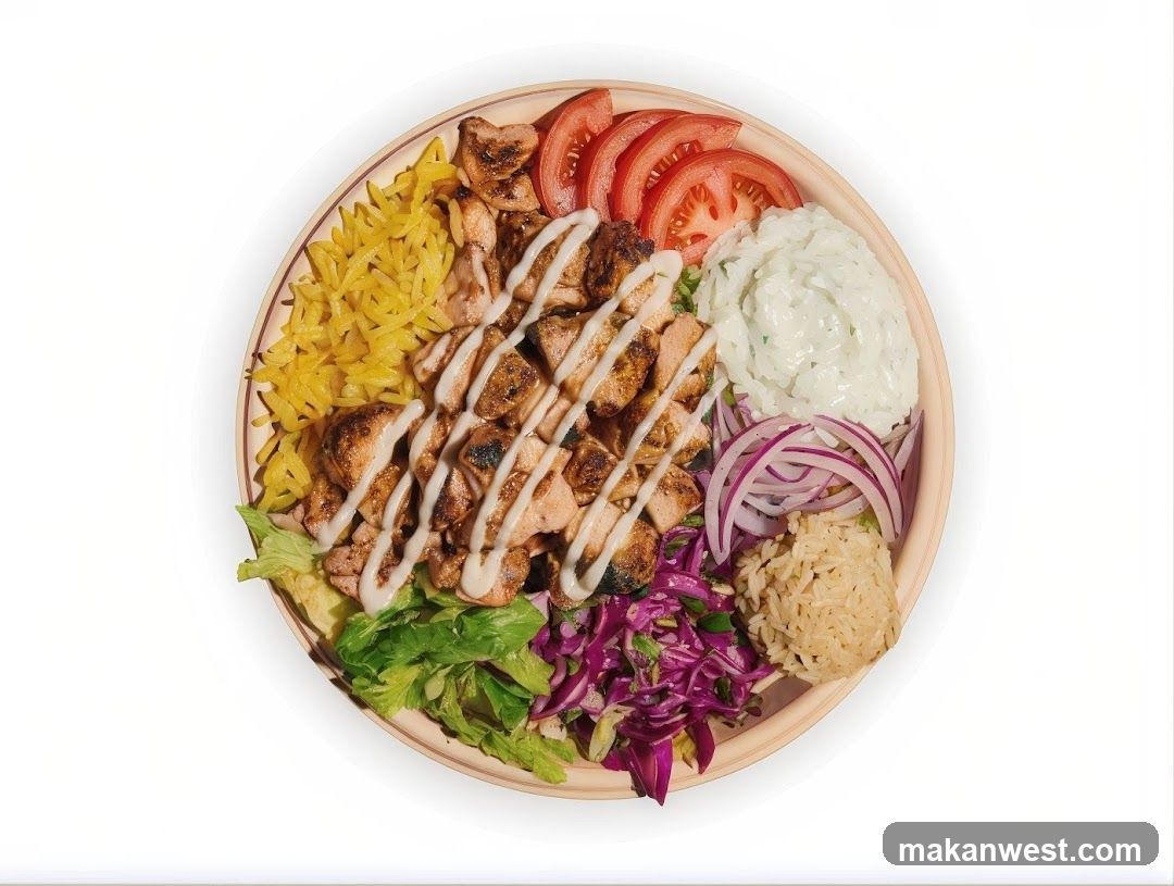 Grain Bowl with Chicken and Salad