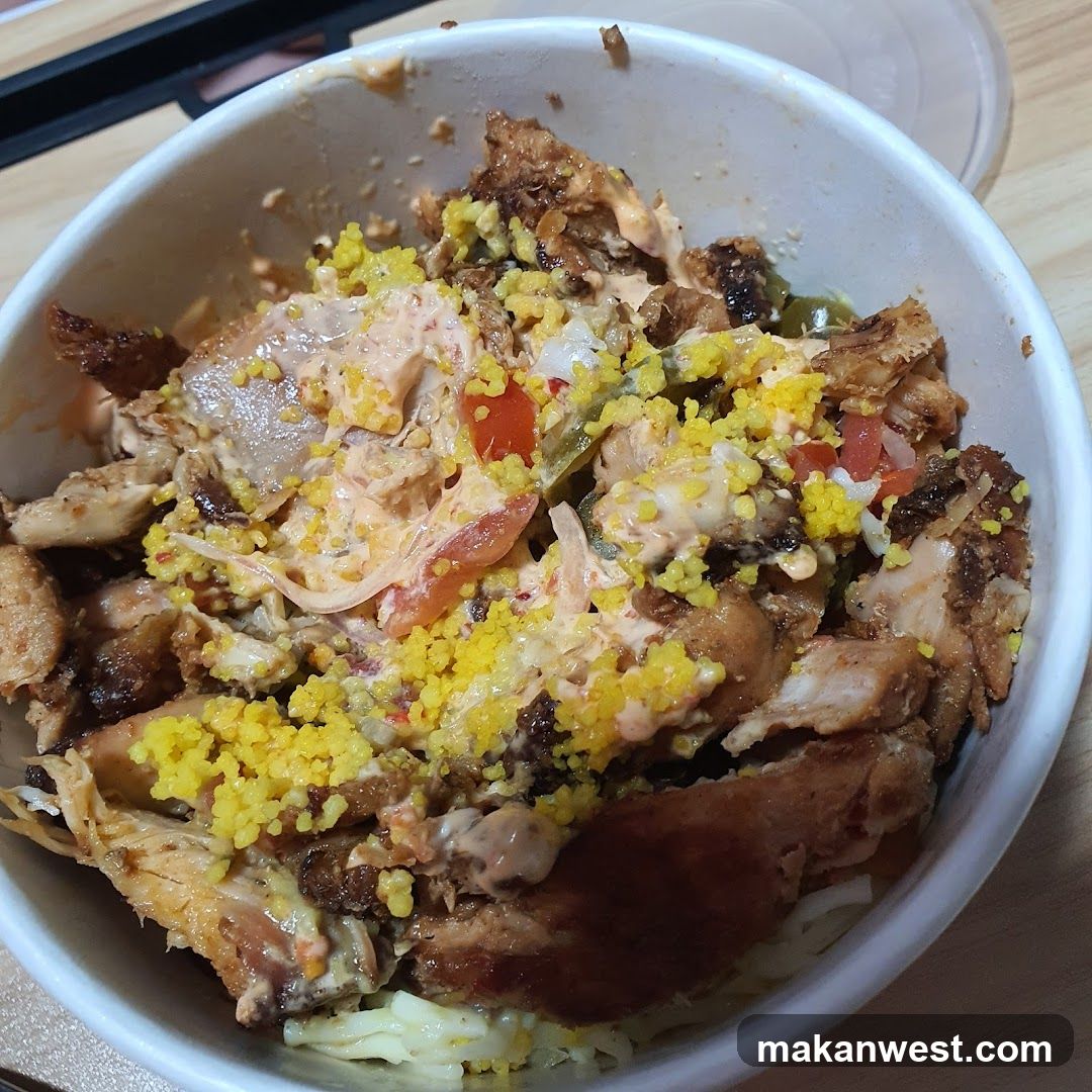 Bowl of Chicken and Couscous Salad