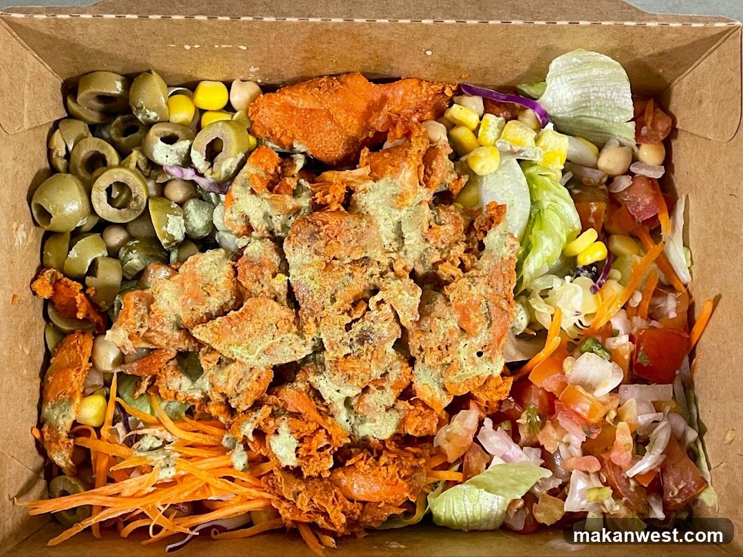 Salad Bowl with Fried Topping
