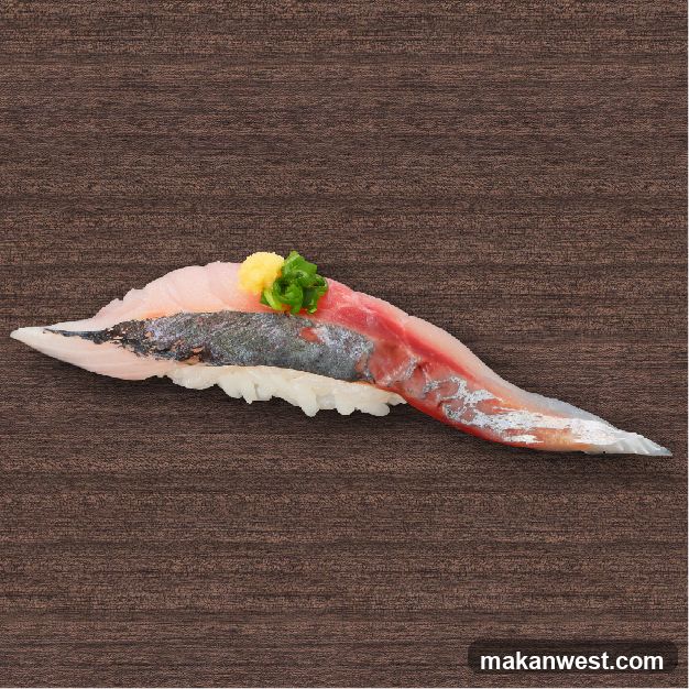 Sashimi with Wasabi and Scallion