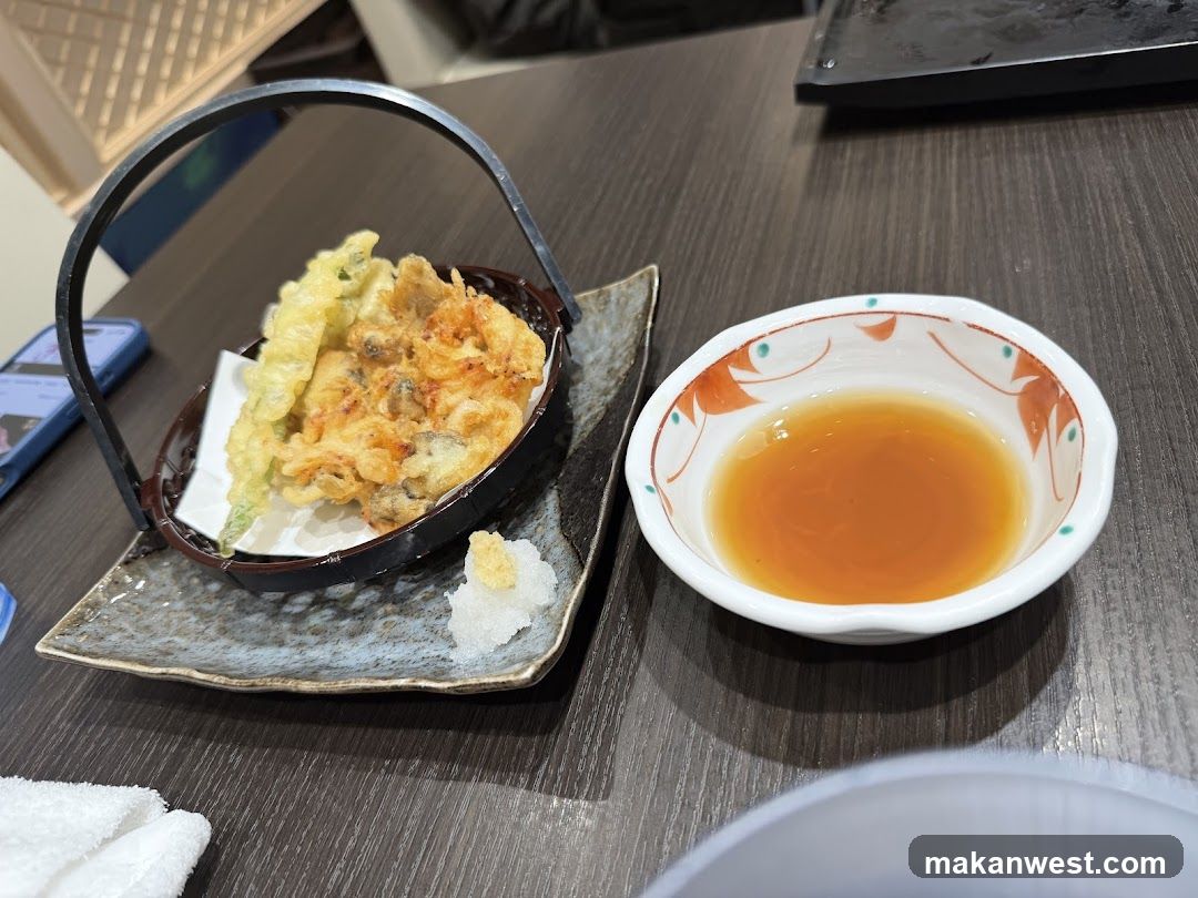 Tempura and Dipping Sauce