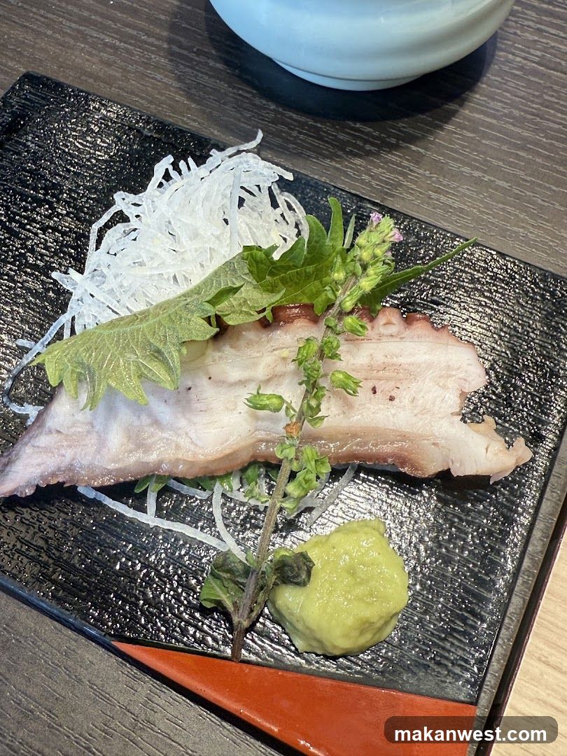 Sashimi Platter with Garnish