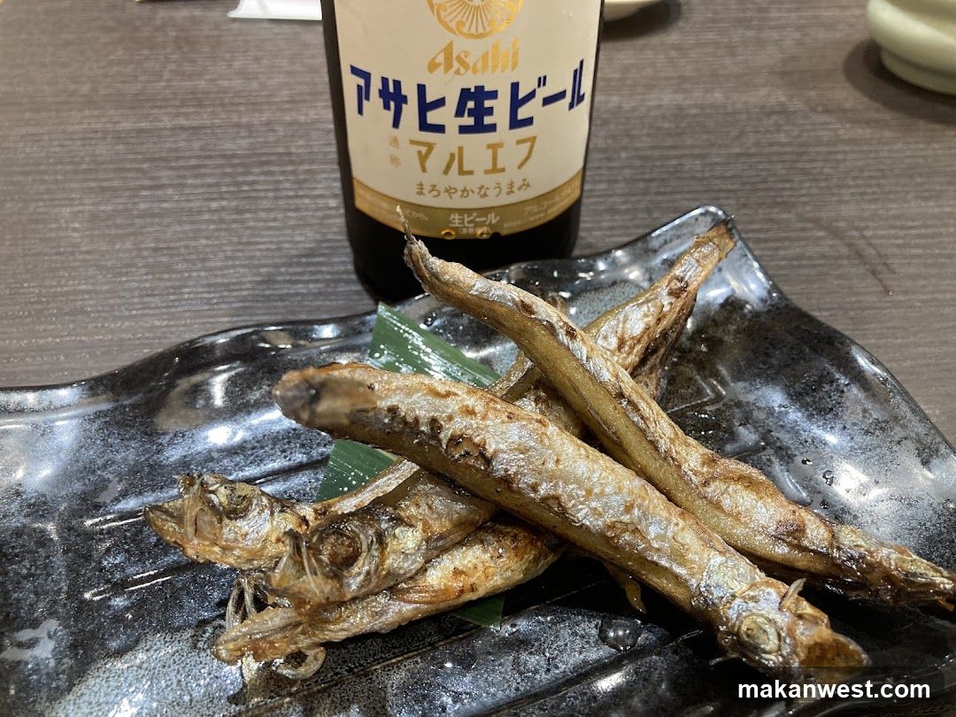 Fried Fish with Asahi Beer