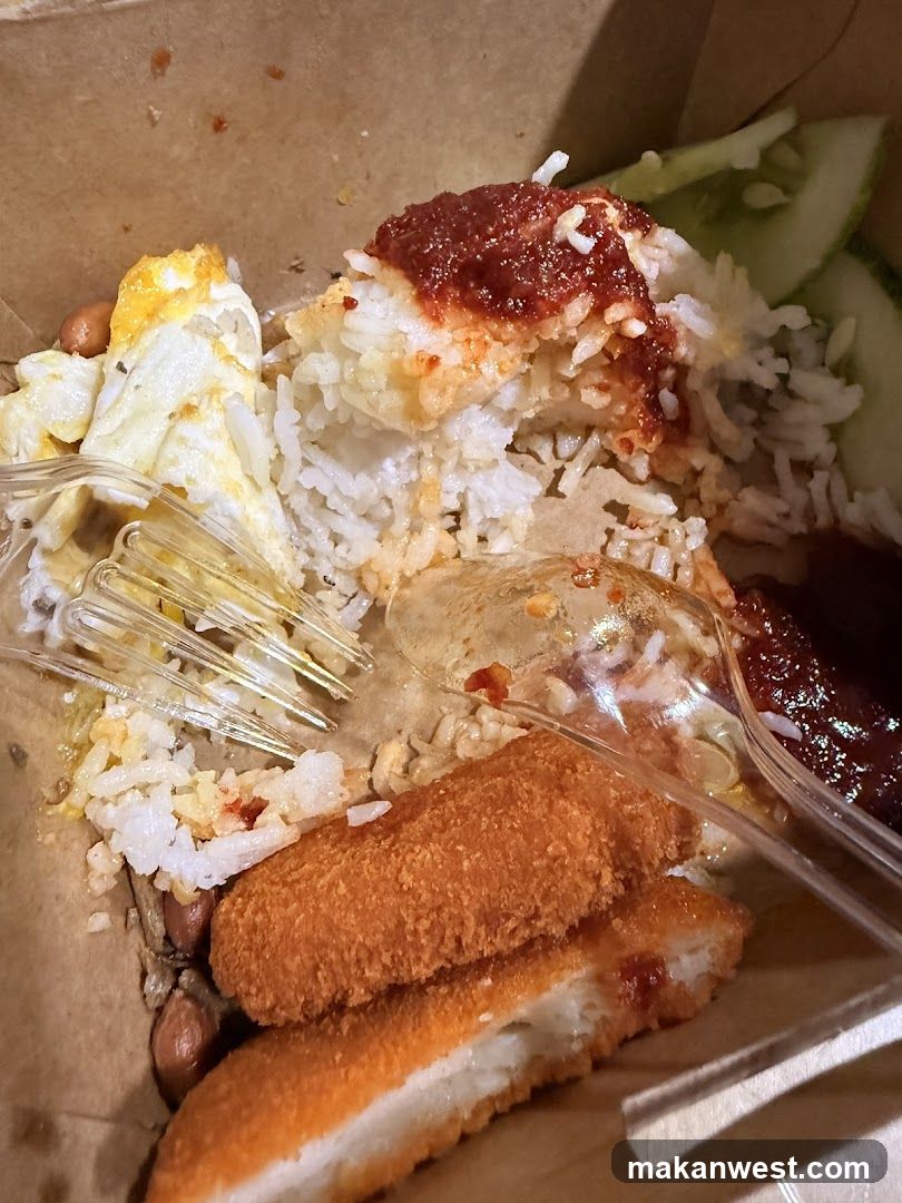 Rice Meal with Fried Items