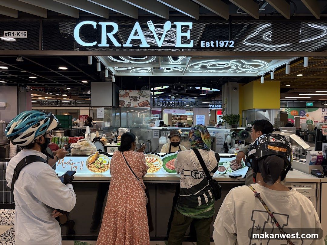 Crave Food Stall Interior