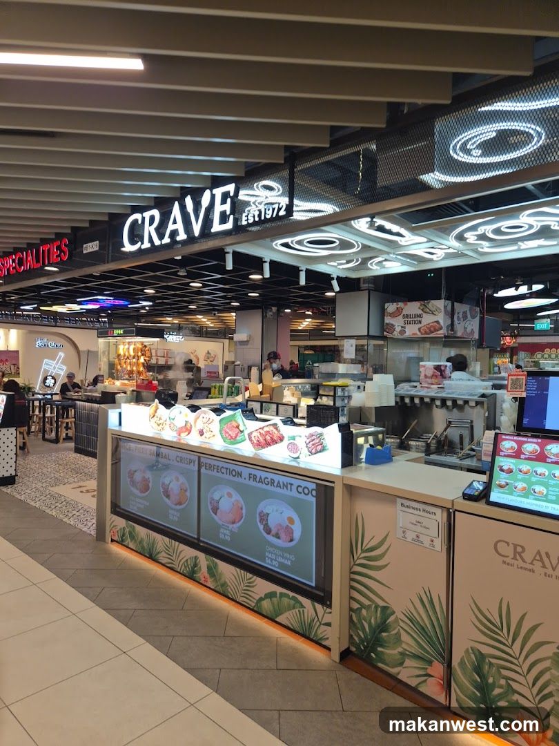 Crave Food Court Interior