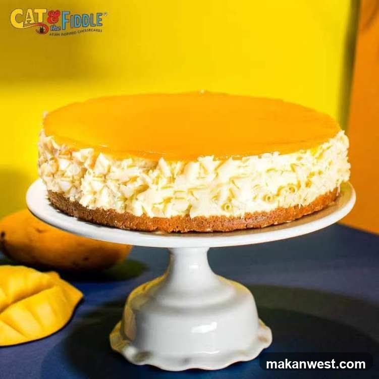 Mango Cheesecake Display