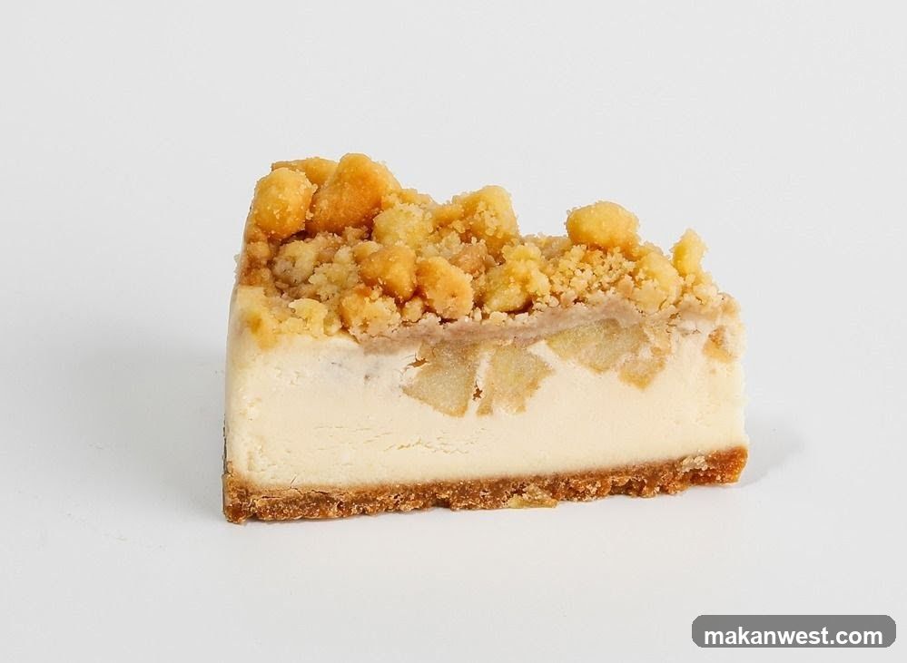Cheesecake with Crumble Topping