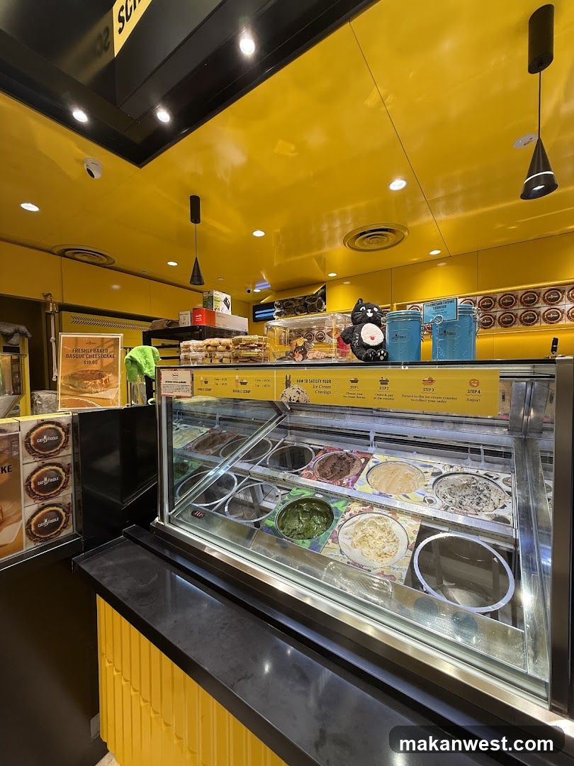 Ice Cream Shop Interior