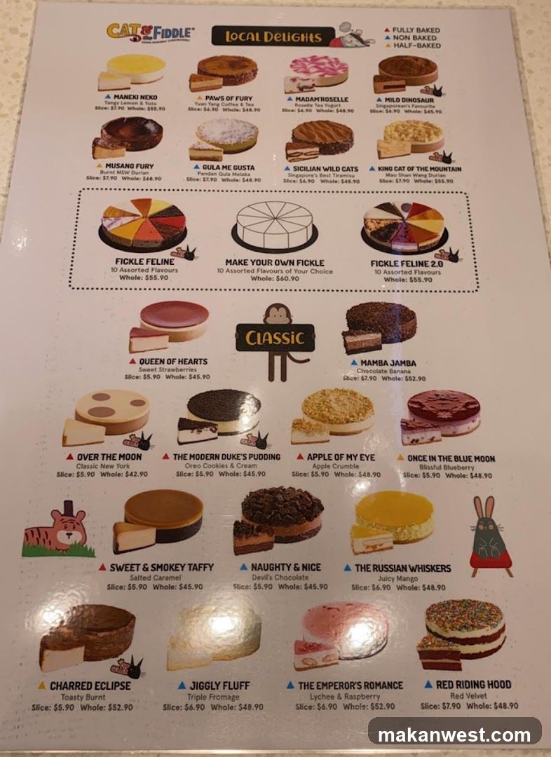 Cat of Fiddle Menu