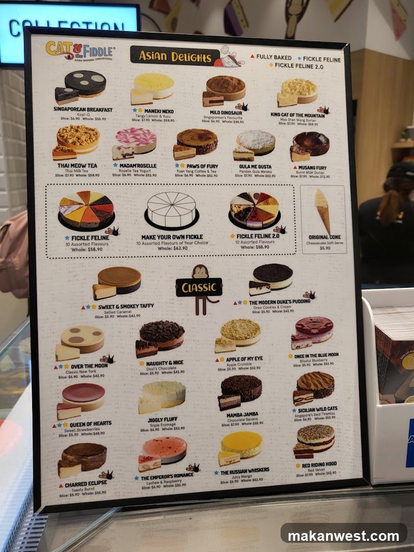 Cat & Fiddle Menu Board