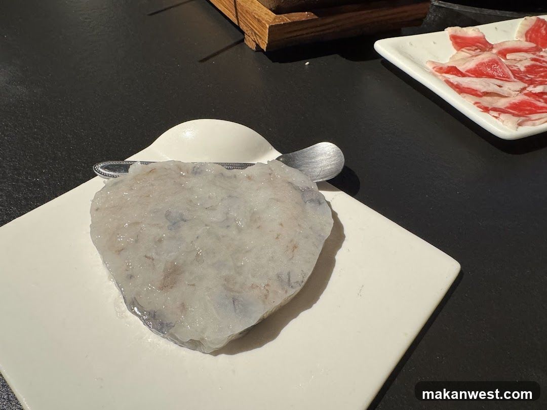 Raw food on plates