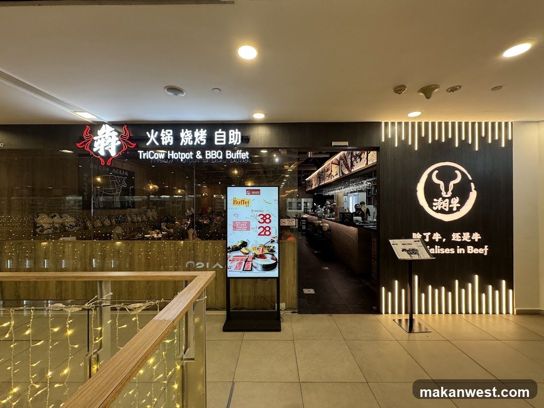 Restaurant Interior and Signage
