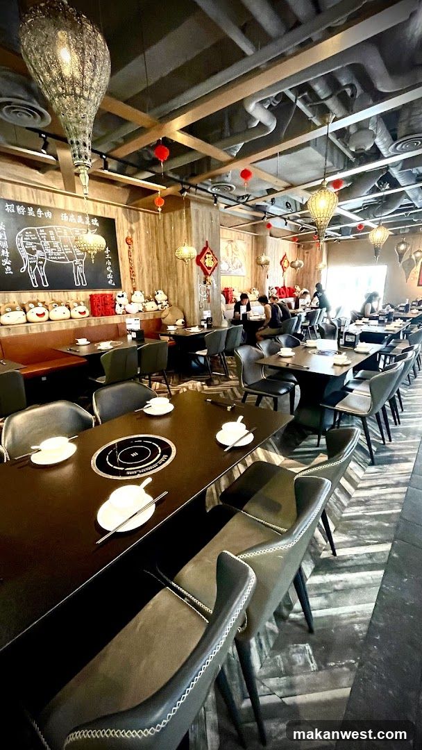 Interior of a Chinese Restaurant