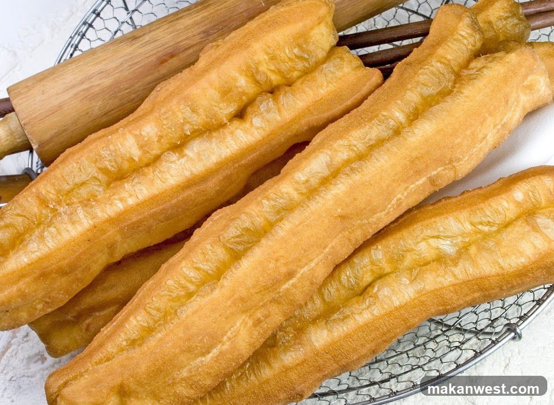 Fried Dough Sticks with Rolling Pin