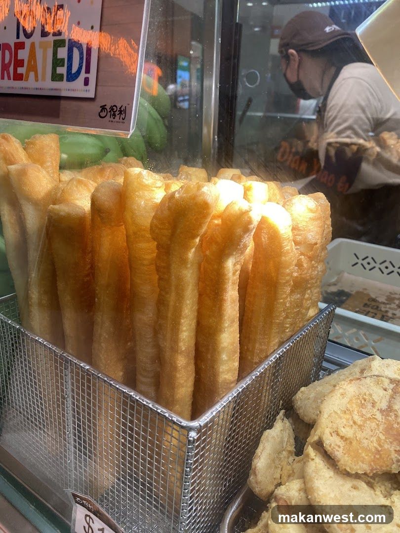 Fried Dough Sticks Display