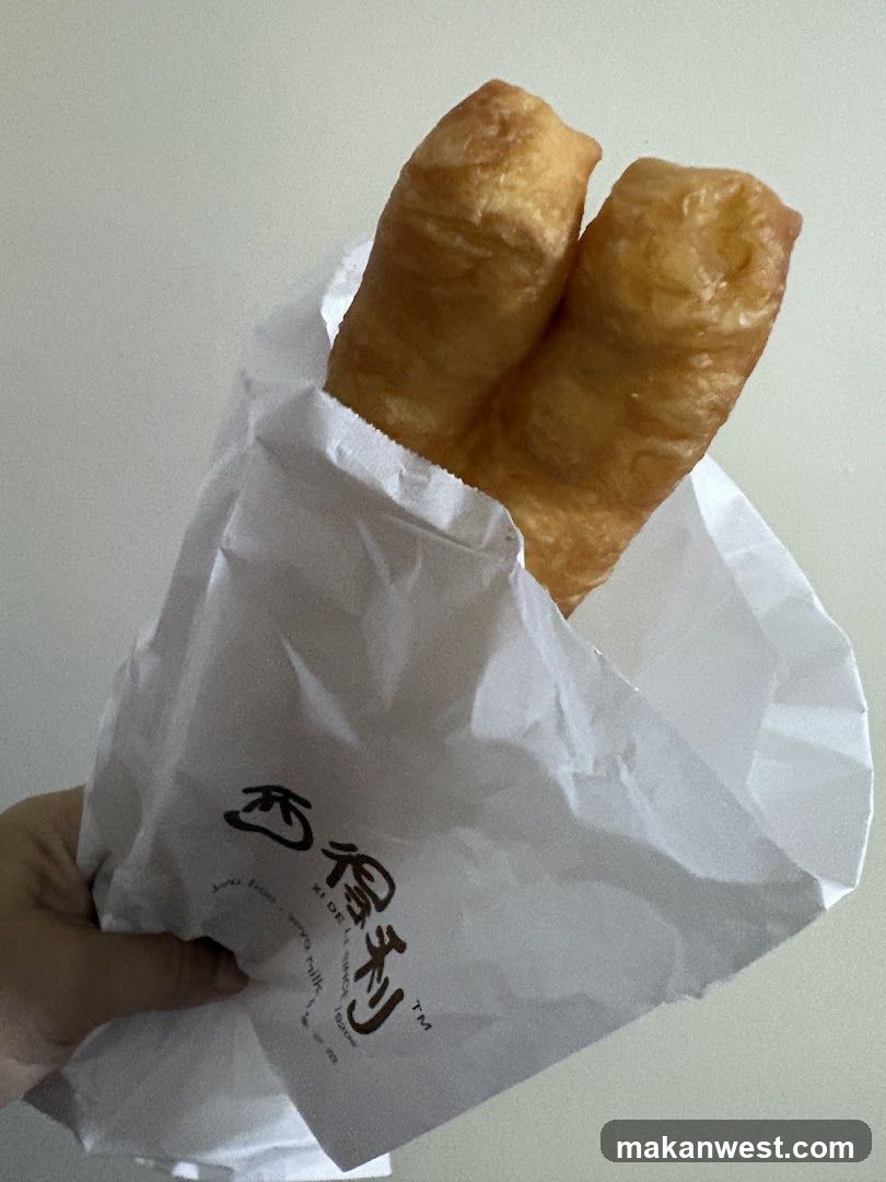 Youtiao in paper bag