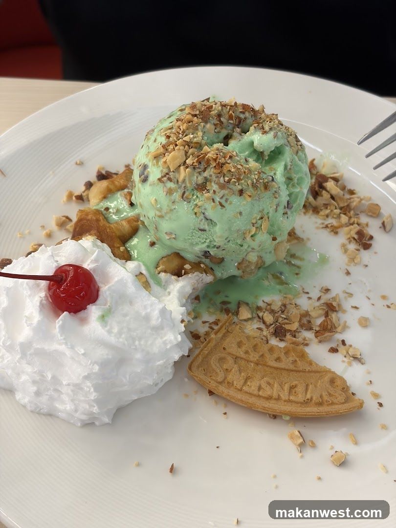 Mint Ice Cream Dessert