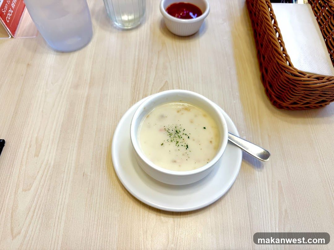 Soup Bowl on Table