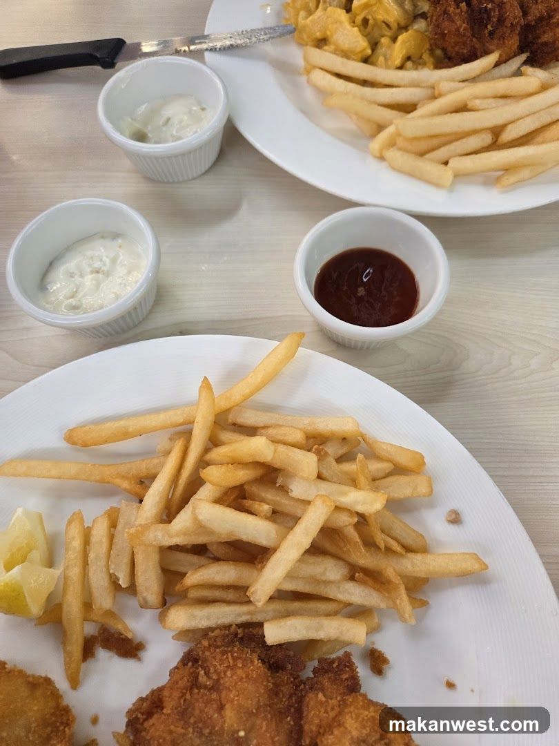 Fried Chicken and Fries Meal
