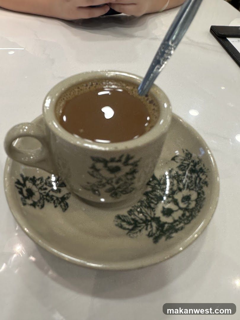 Coffee Cup with Spoon