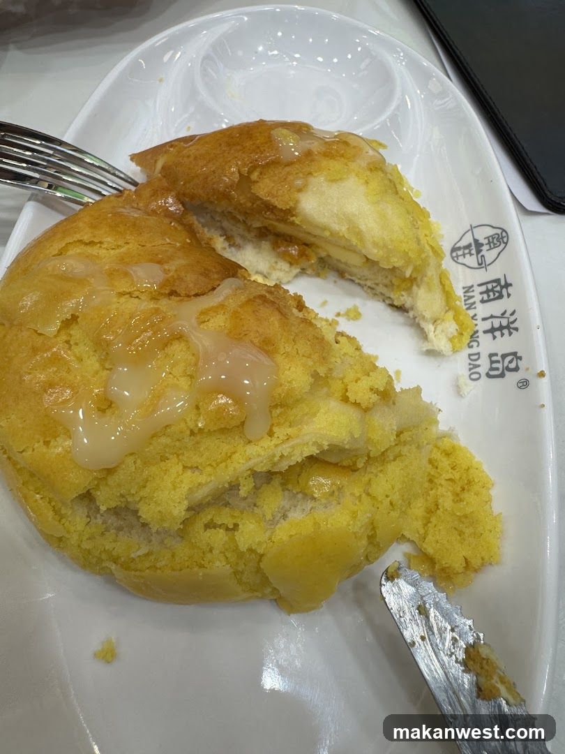 Pastries on a plate
