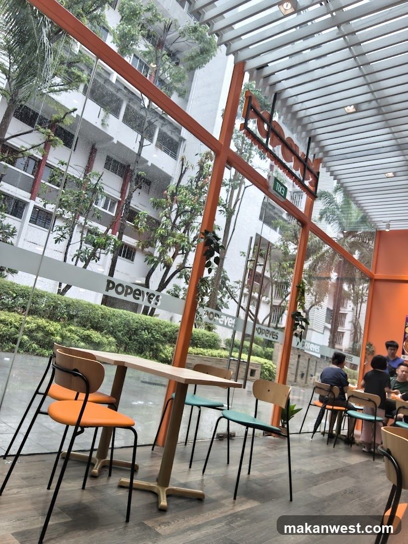 Popeyes Interior View