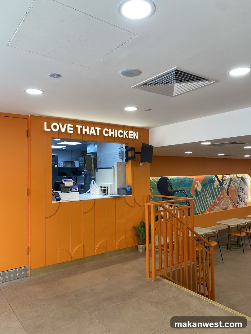 Love That Chicken Interior View