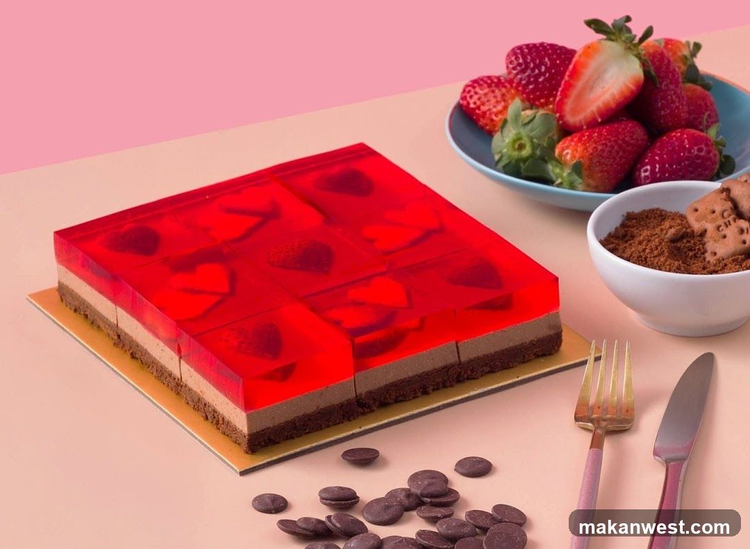 Strawberry and Chocolate Dessert Display