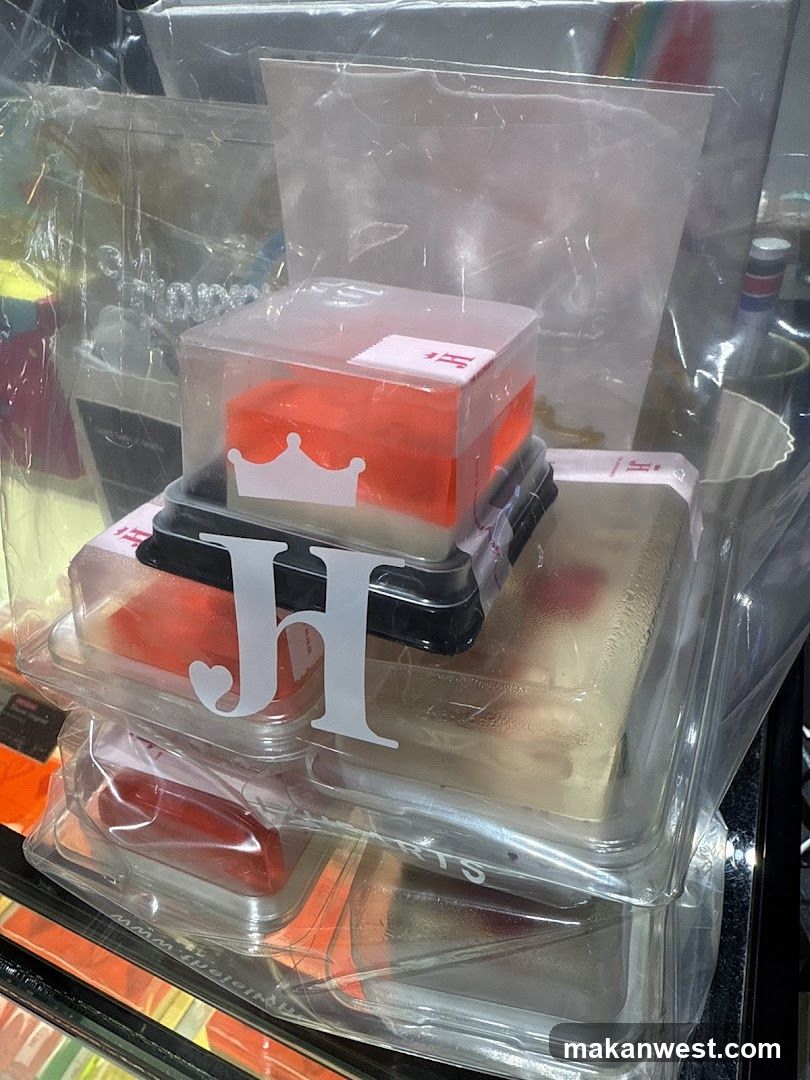 Jelly Dessert Display