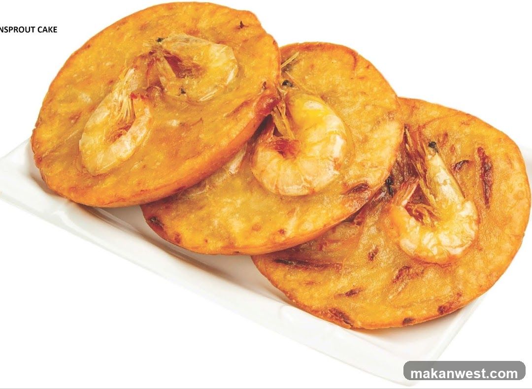 Shrimp Sprout Cake