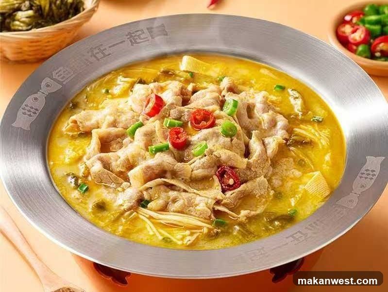 Spicy Fish Soup with Meat Slices