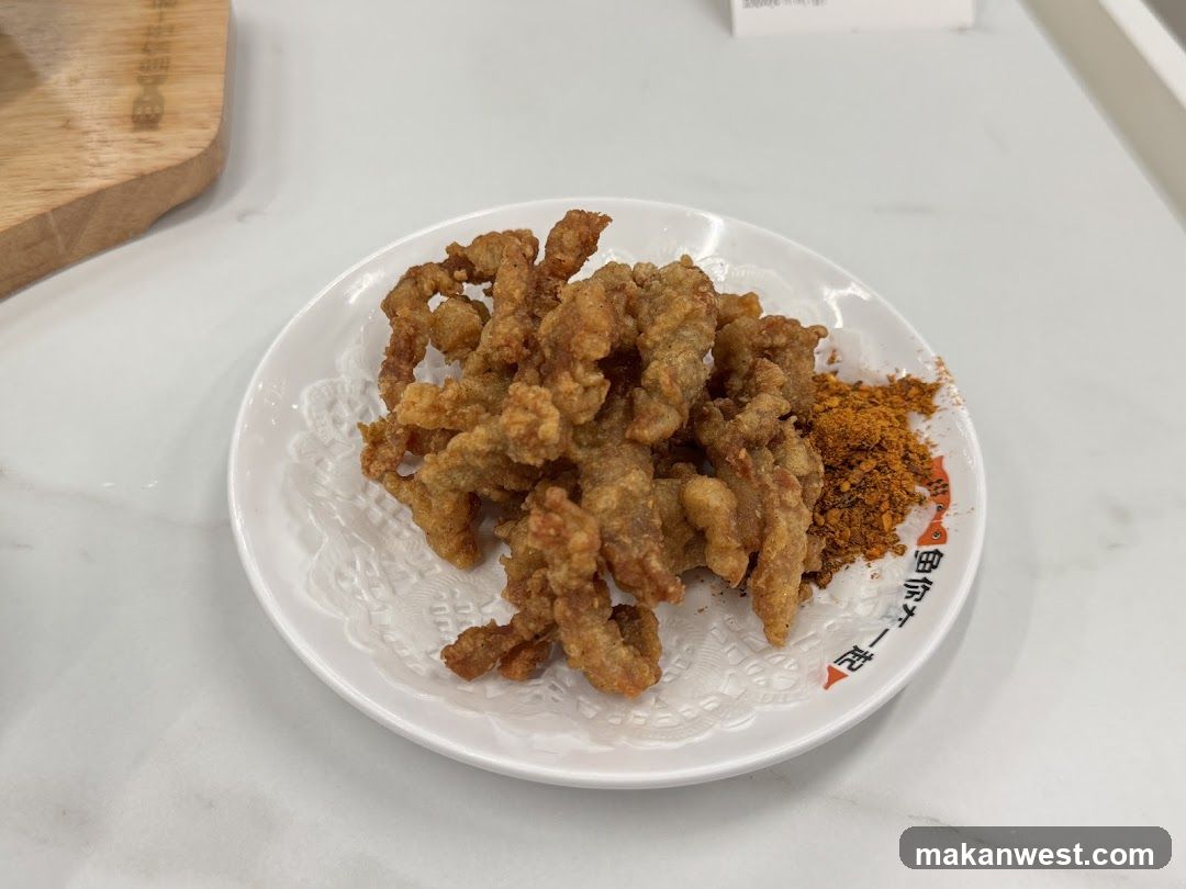 Fried Meat with Seasoning