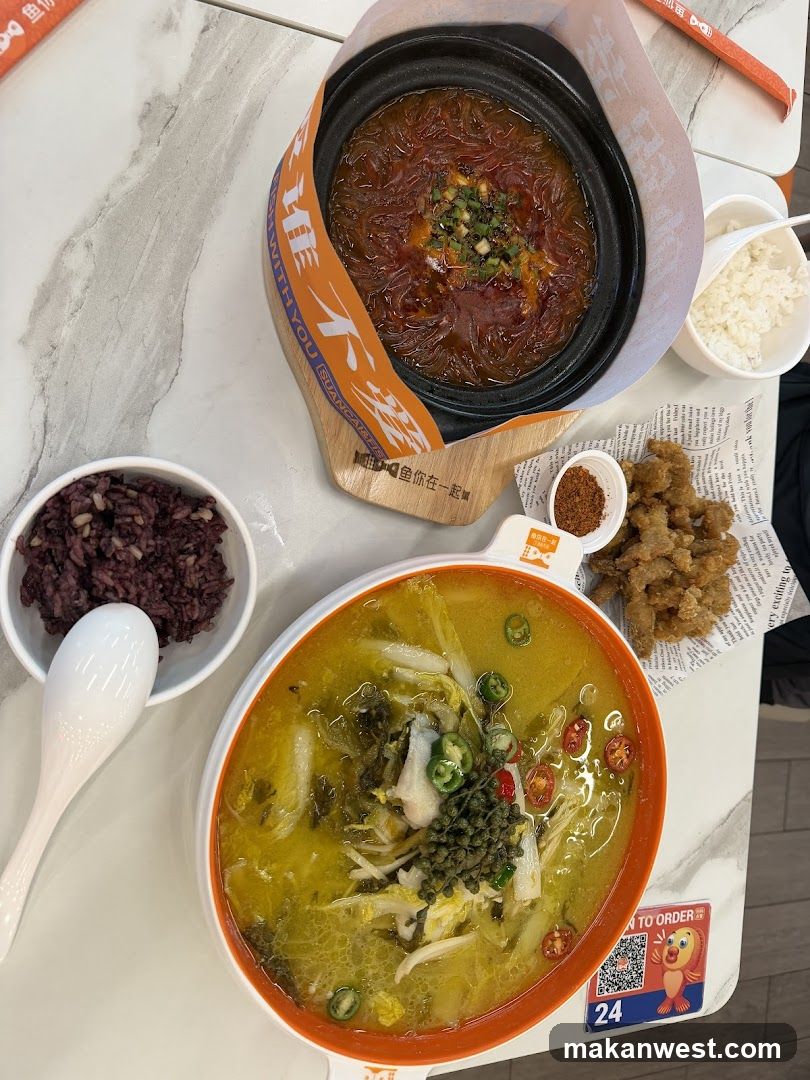 Chinese Restaurant Meal Spread