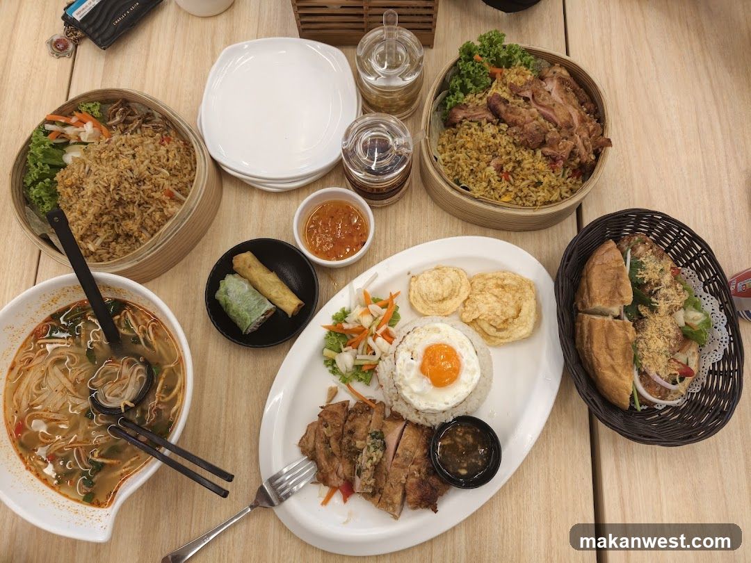 Thai Food Spread