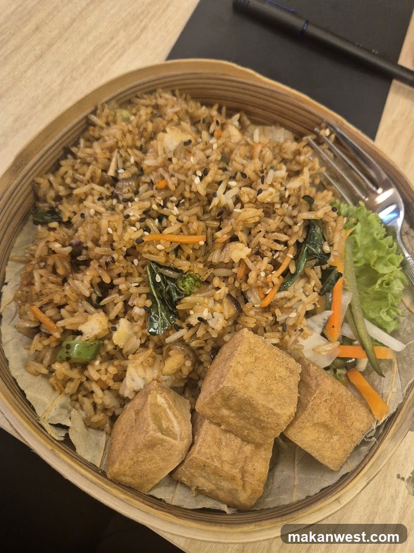 Fried Rice with Tofu and Vegetables