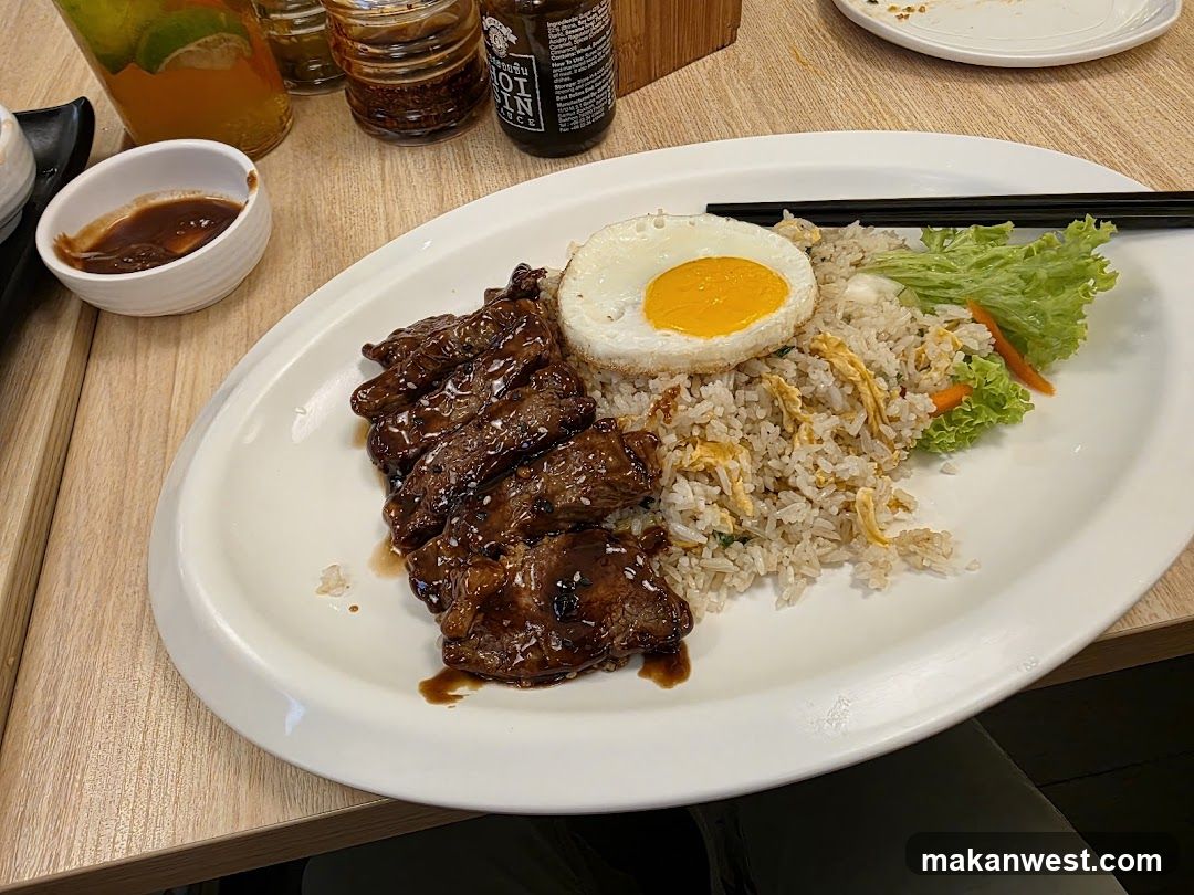 Beef Fried Rice with Egg