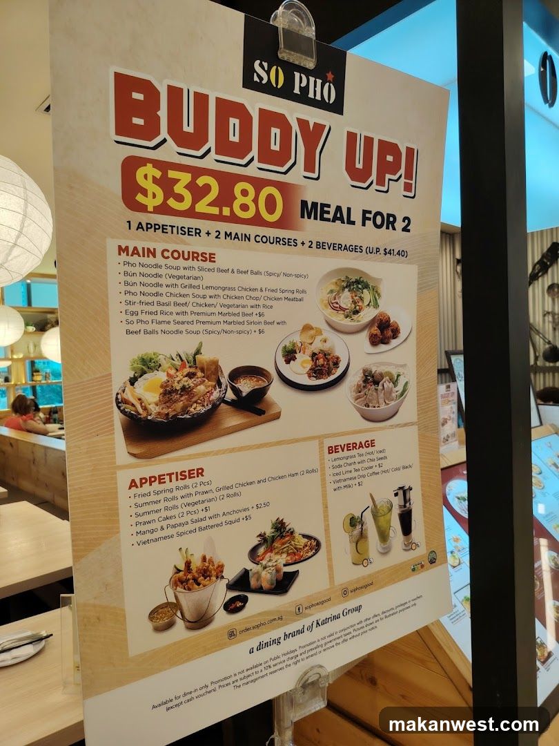 So Pho Buddy Up! Meal Deal